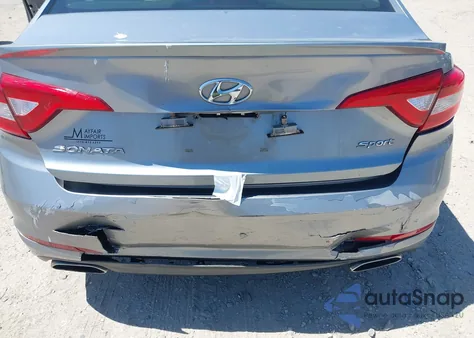 2016 Hyundai Sonata Sport из США, поврежденный, VIN 5NPE34AF9GH414236